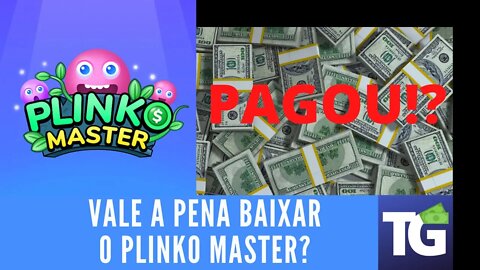 PAGA!? - Plinko Master - Vale a pena baixar? (APP)