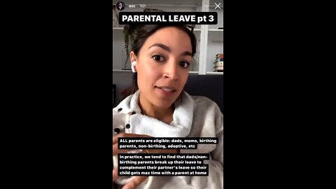 AOC Won't Call Moms, Mom, Instead Says 'Birthing Parent'