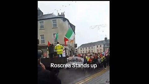 The whole town of Roscrea in Tipperary rises up