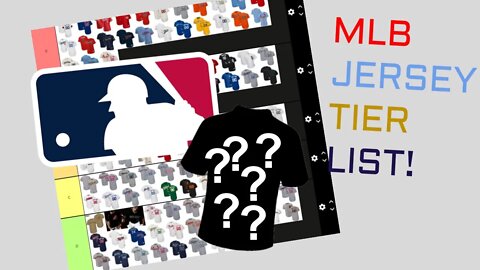 MLB JERSEY TIER LIST!! CRAZY RANKINGS!!!!!!