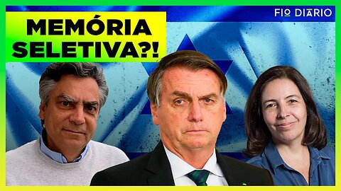 GUERRA EM ISRAEL FAZ DIOGO MAINARDI RELEMBRAR BOLSONARO E MÔNICA BERGAMO ESQUECER O JUÍZO