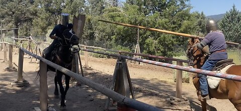 Jousting in Lockwood Valley