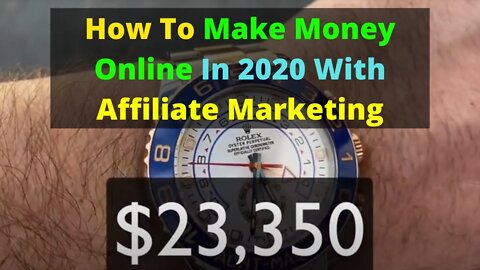 How to Make Money Online With Affiliate Marketing 2020