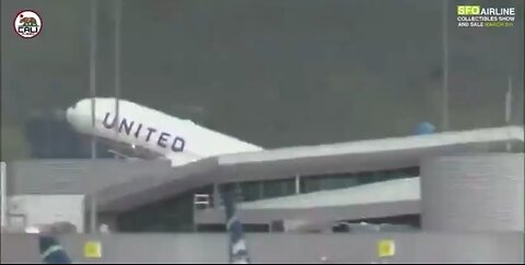 A tire detached from a United Airlines plane as it took off from San Francisco International Airport