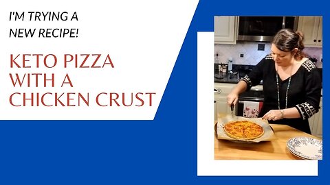 Low Carb Pizza with a Chicken Crust