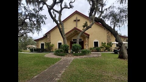 Inside St. Matthew's Episcopal Church