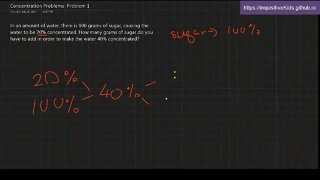 6th Grade Concentration Problems: Problem 1