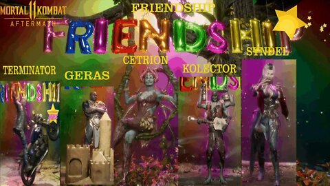 MK 11 FRIENDSHIP TERMINATOR, GERAS, KOLECTOR, SYNDEL, CETRION