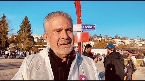 PROTESTMARCH - DEMO - INTERVIEW - DR. MANUEL ALBERT - WOHLEN AG