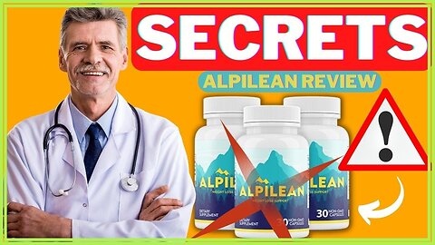 ALPILEAN ⚠️((THE TRUTH!))⚠️ Alpilean Review - Alpilean Weight Loss Supplement - Alpilean Reviews