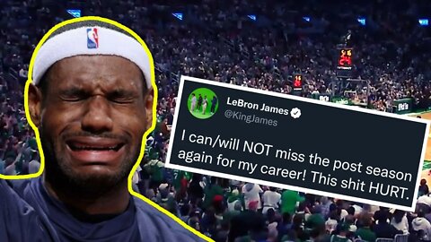 Lebron James WHINES About Missing The Playoffs As NBA Ratings SOAR Without Him