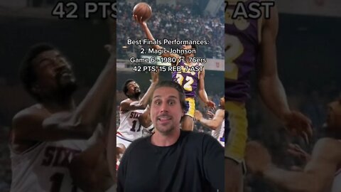 Greatest NBA Finals Performances Ever #shorts