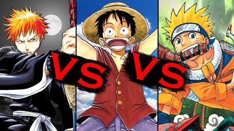 Luffy VS Naruto VS Ichigo | Battle Through the Series | Part 1 (One Piece, Bleach and Naruto)