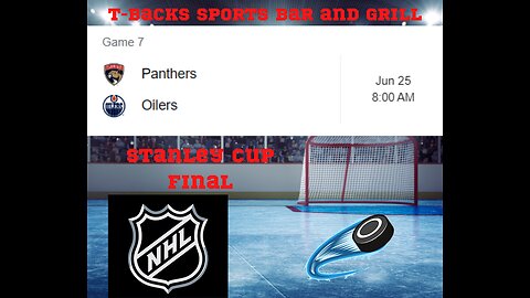 T-Backs Sports Bar and Grill Sports Schedule and free beer/soda for Tuesday June 25, 2024