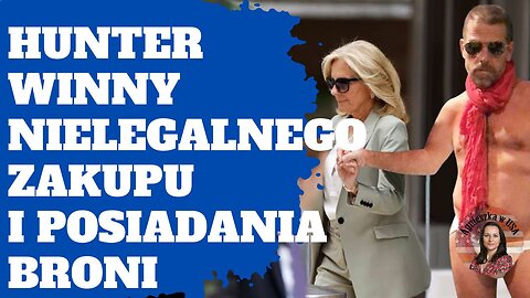 Hunter Biden uznany za winnego nielegalnego zakupu i posiadania broni