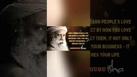 Sadhguru Hindi Quotes 🙏🙏 #shorts