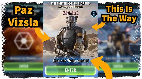 Paz Vizsla - Marquee Event - SWGoH