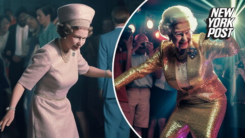 AI images show Queen Elizabeth II breaking it down on the dance floor