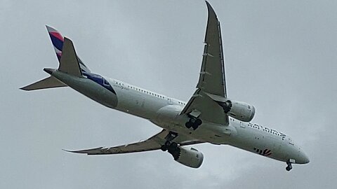 Boeing 787-9 CC-BGE coming from Guarulhos to Fortaleza