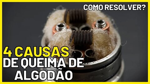 DICAS para nunca mais queimar o algodão do vape/pod e gosto de queimado!