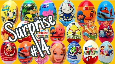 hello !!!! kiddies eggs surprise #14