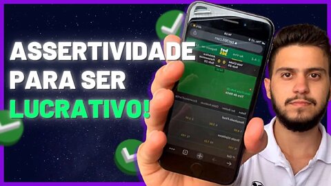 APOSTAS ESPORTIVAS | QUAL ASSERTIVIDADE VOCÊ PRECISA PARA SER LUCRATIVO NAS APOSTAS? (a verdade!)