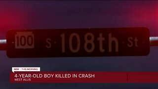 3 adults injured, 1 child killed in West Allis crash near 108th and National