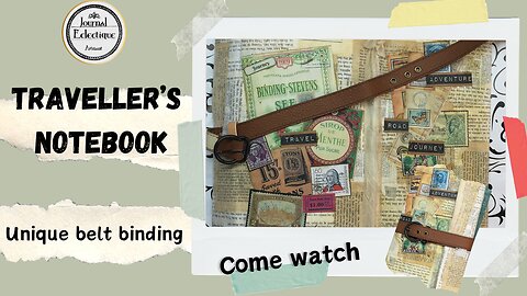 how to make a traveller's notebook