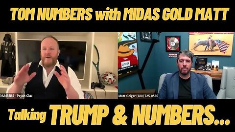 MIDAS Gold MATT with TOM Talking TRUMP & Numbers 1/19/24..