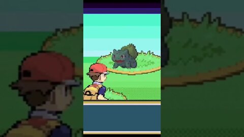 Pokémon FireRed - Encountering Wild Bulbasaur