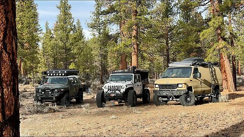 You'll NEVER GUESS who I went Camping with! Famous Overland YouTubers Truck Camping in Oregon