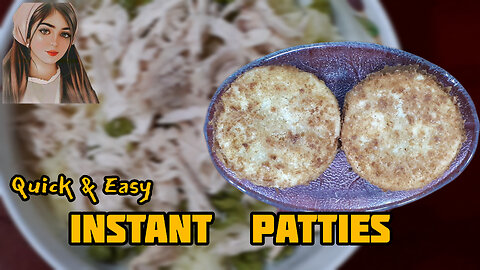 Instant bread Patties | Quick & Easy Bread snacks/ Bread Patties recipe by samia Mahi