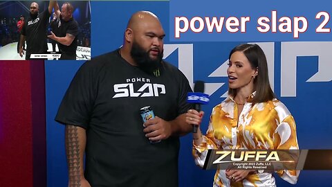 Dayne Viernes Post-Fight Interview | POWER SLAP 2#: Wolverine vs The Bell