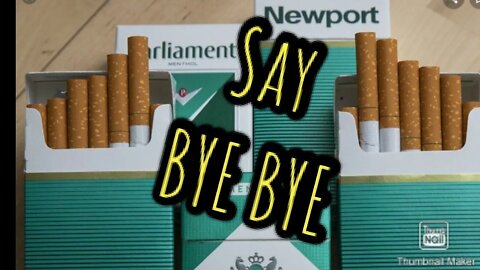 BLM PUTS DOWN ON FDA TO BAN MENTHOL CIGS! MY REACTION/OPINION