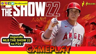 🎮 GAMEPLAY! Jogando o novo MLB THE SHOW 22 no PS4! Confira as novidades nesta Gameplay!