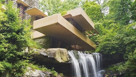 Fallingwater House Tour | The $2.5 Million Frank Lloyd Wright Home