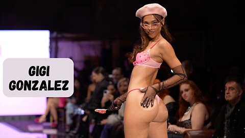 Gigi Gonzalez in Slow Motion 4k | Adore Me New York Fashion Week 2023