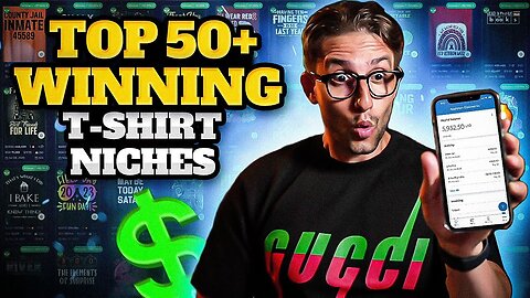 Merch By Amazon Niche Research Q4 2023 - Top 50 Winning T-Shirt Niches To Crush It This Q4