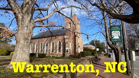 I'm visiting every town in NC - Warrenton, NC - Walk & Talk