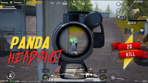 Panda Headshot | PUBG Gameplay | Noob GAMER |