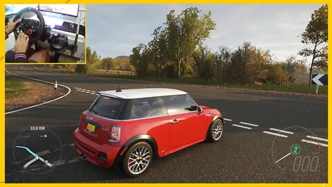 MINI JOHN COOPER WORKS - Forza Horizon 4 gameplay / Logitech g29