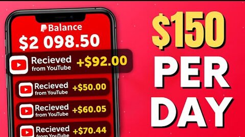 Get Paid $2 48 Every Min Watching YouTube Video | How To Make Money Online |