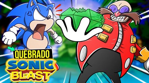 SONIC Blast é um jogo QUEBRADO