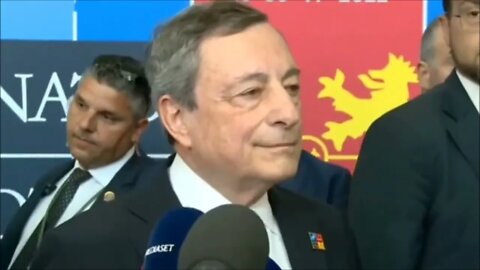 Draghi messo in difficoltà da una domanda non prevista!