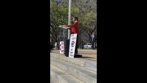 Dr Christina Parker Speaks at the Mississippi State Capitol COVID19 Medical Freedom Rally