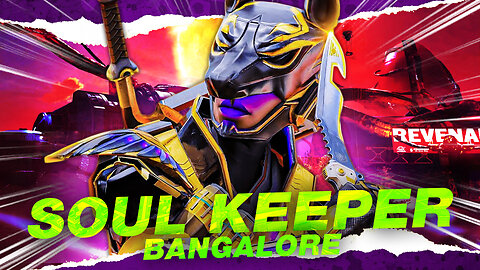 🐺ANUBIS BANGALORE!?🐺 SOUL KEEPER SKIN GAMEPLAY - APEX LEGENDS - SKIN DE HALLOWEEN?