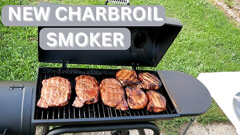 ASSEMBLING AND TESTING MY NEW CHARBROIL SMOKER (Red - Breathe Into Me)