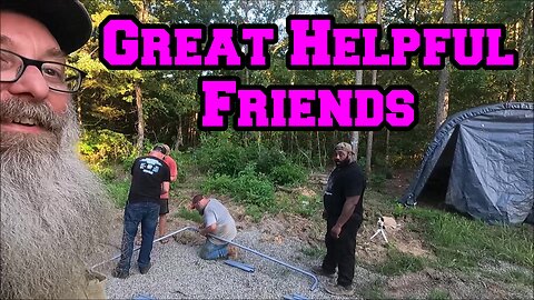 Great Friends Working Eating Enjoying Community | Thanks To All Of You | Arkansas homestead