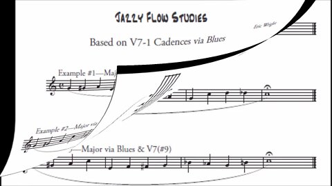 🎺🎺 Jazz Flow Studies by Eric Wright - Play it with me!