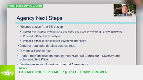 OTC Meeting September 9, 2021 • Travis Brower